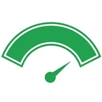 High energy efficiency ratio